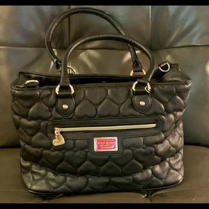Betsy Johnson - medium size quilted purse